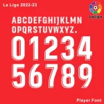 la liga 2022-23 Font
