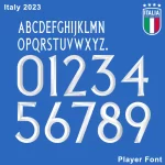 Italy 2023 Fonts